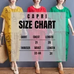 Yellow Black Circle Printed Capri PJ Nightsuit