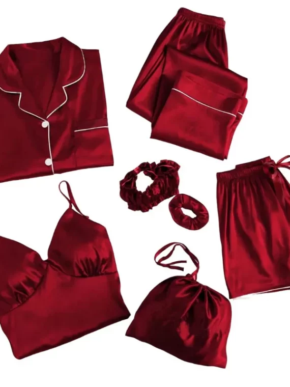 Seven Piece Sleepwear Set!