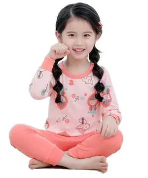 Pink Doll Printed Kids Kids Wear
